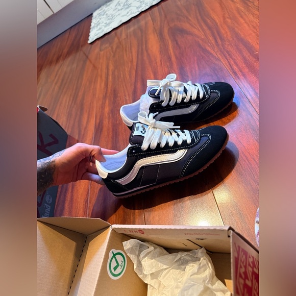Vans Other - Black and White Low-Top Sneakers